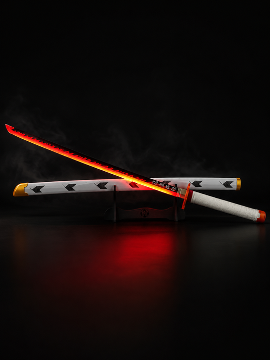 Demon Slayer: Rengoku Nichirin Led Katana