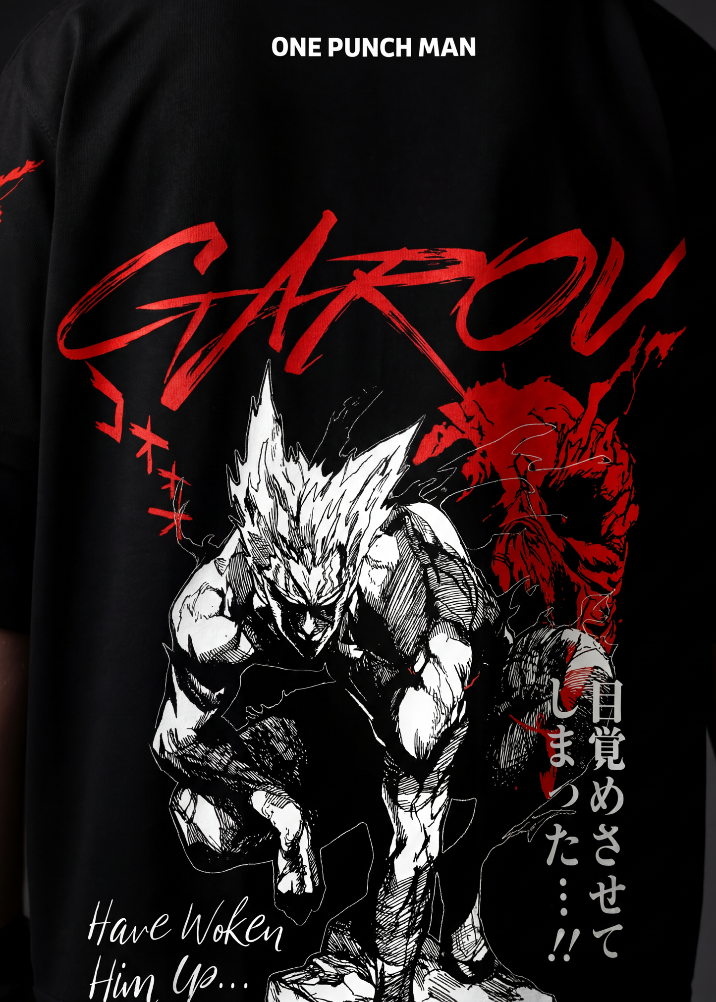 GAROU DOUBLE SLEEVEED OVERSIZED T-SHIRT