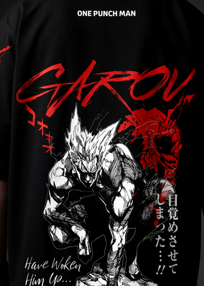 GAROU DOUBLE SLEEVEED OVERSIZED T-SHIRT