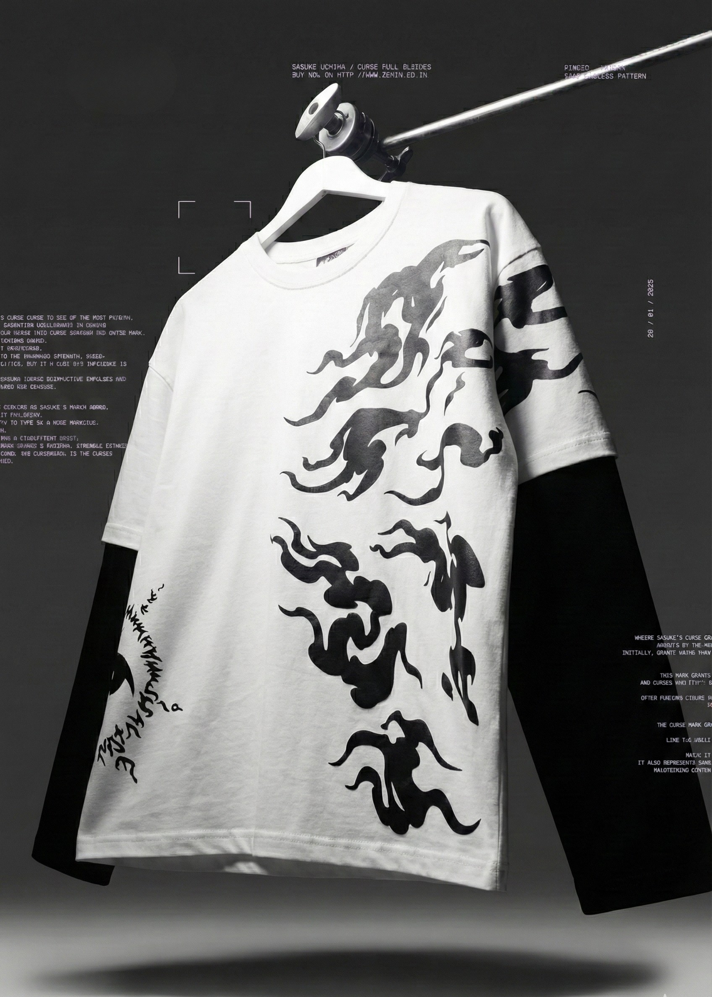 SASUKE FULL SLEEVE WHITE